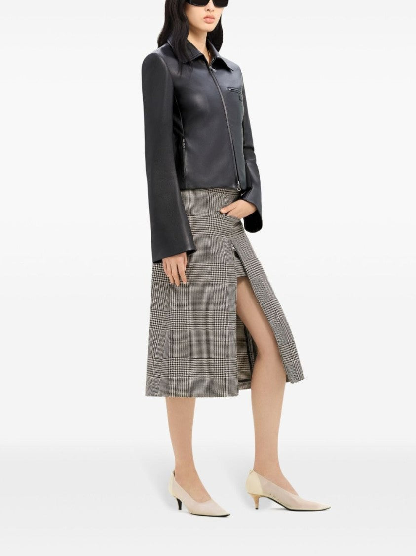 Courrèges Black Lambskin Jacket