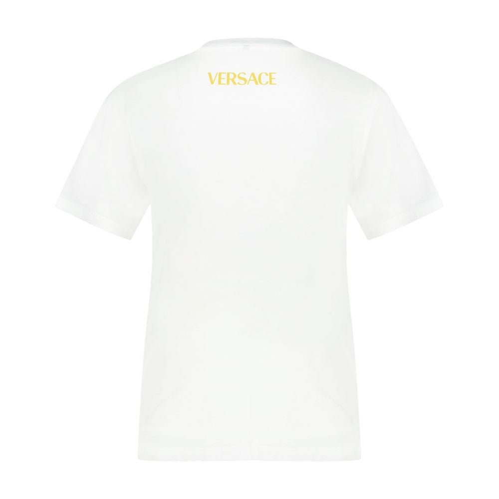 Versace Underwater T Shirt - Cotton - White