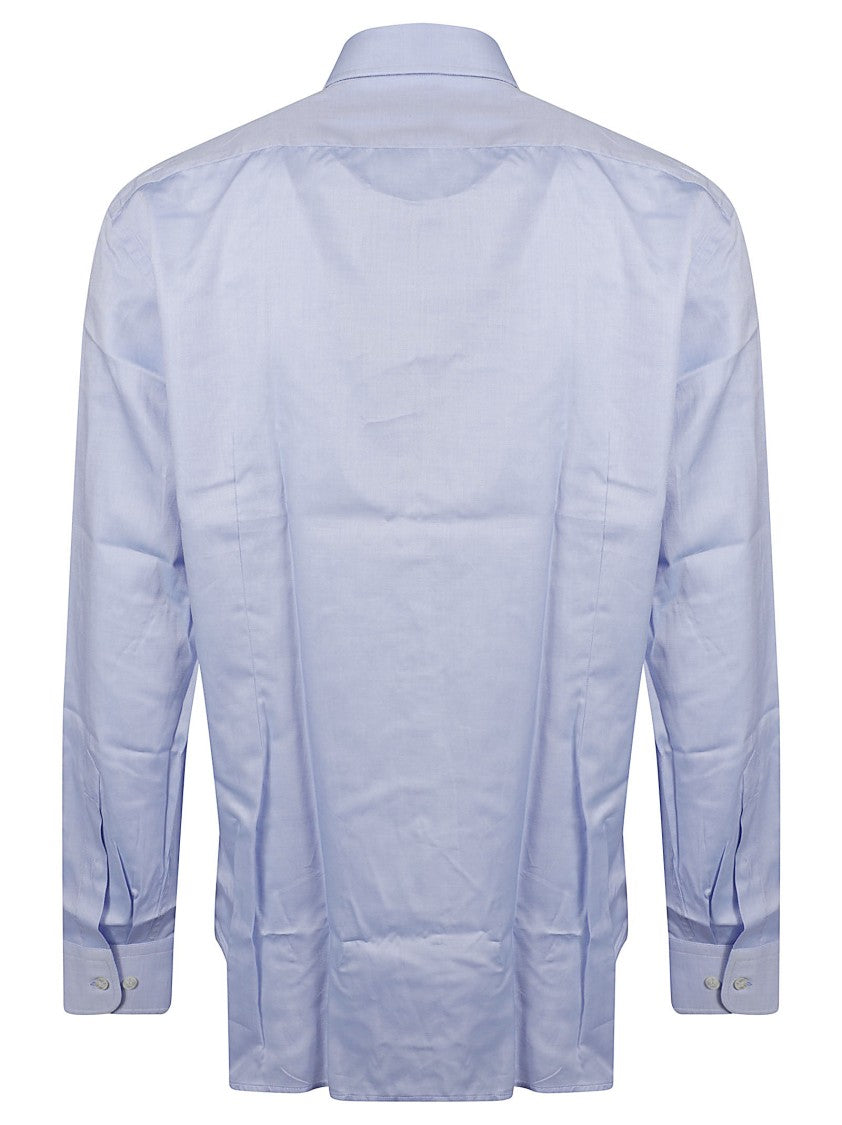 Etro Roma Logo Cotton Button-Down Shirt