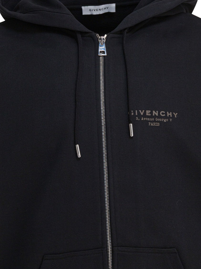 Givenchy Regular Fit Zipped Hoodie
