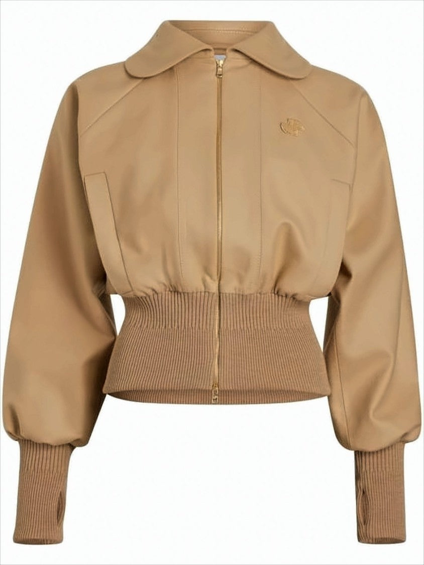 Patou Cropped Brown Jacket