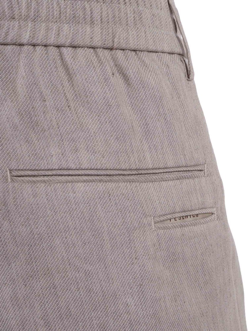 Peserico Tailored Straight-Leg Pants
