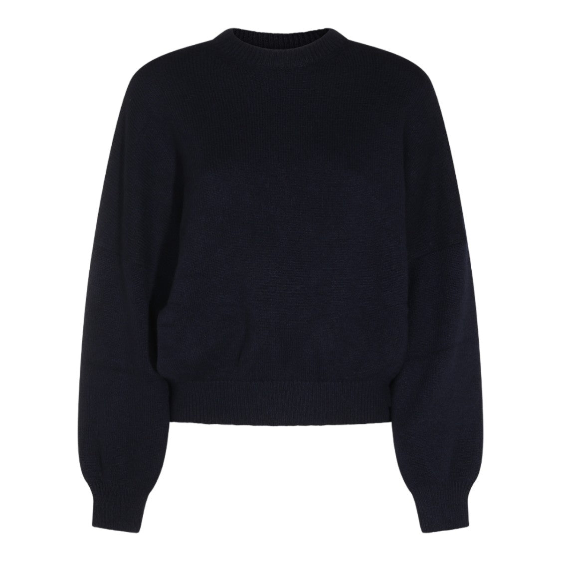 Khaite Classic Crew Neck Sweater With Voluminous Sleeves