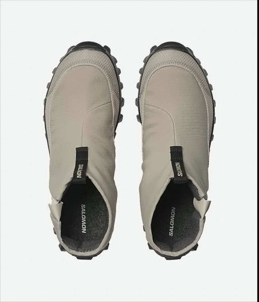 Salomon High-Top Textured Fabric Boots With Rugged Rubber Sole