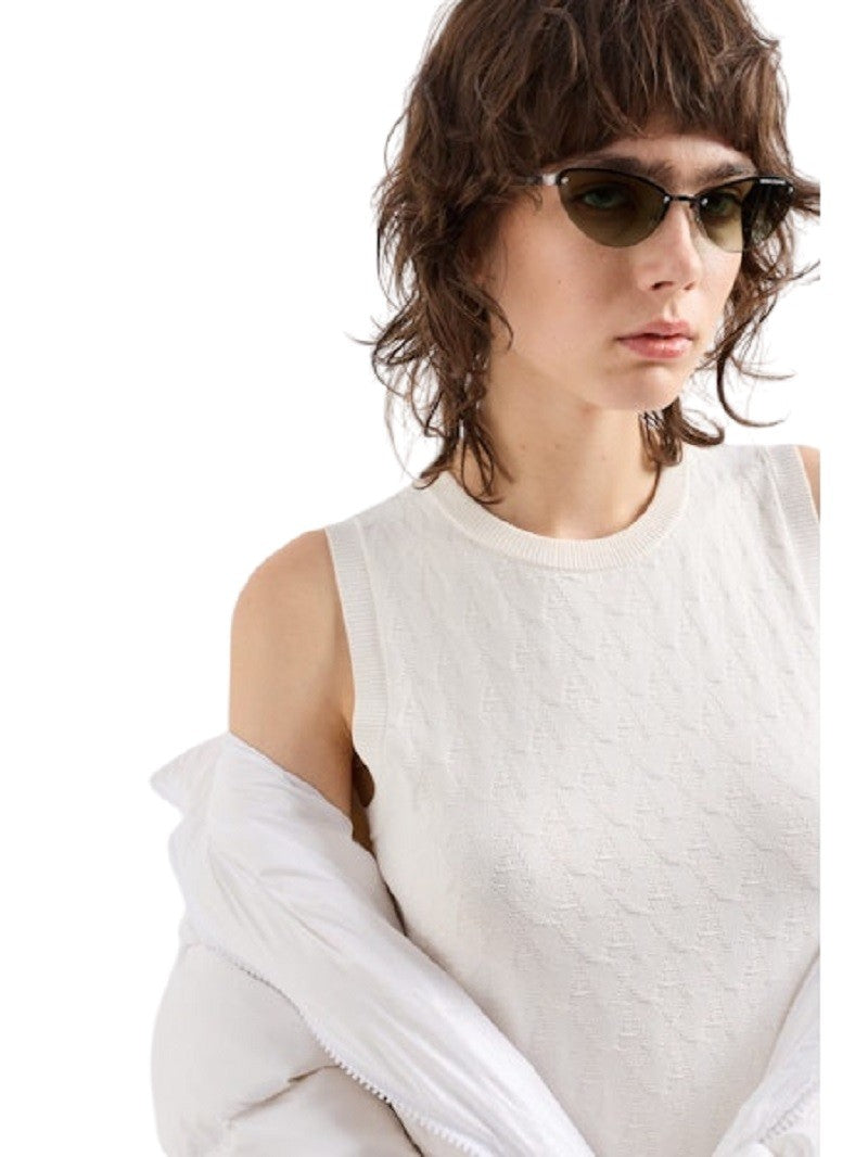 Armani Exchange Fitted Midi Dress With Textured Fabric