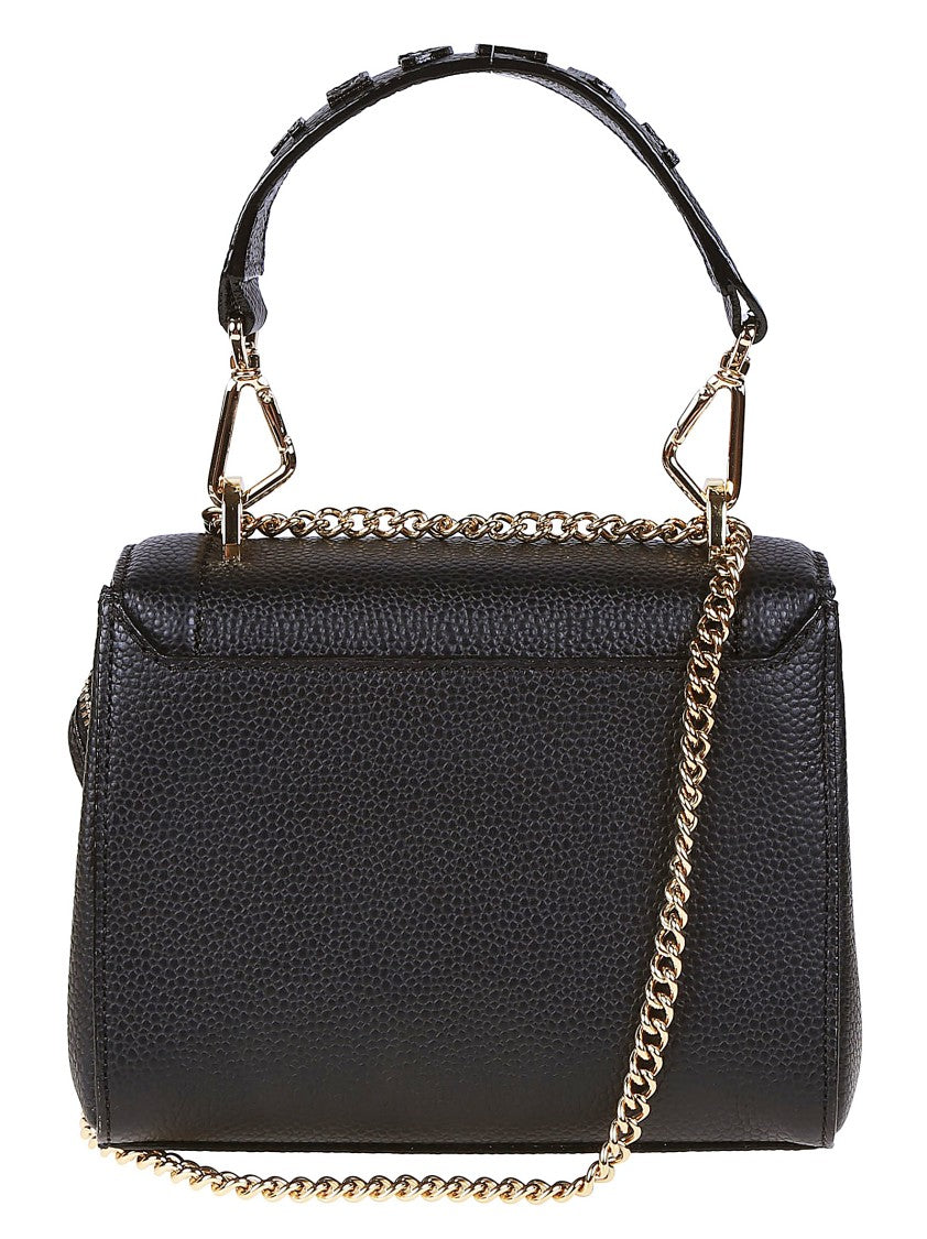 Lancel Ninon Small Black Leather Bag