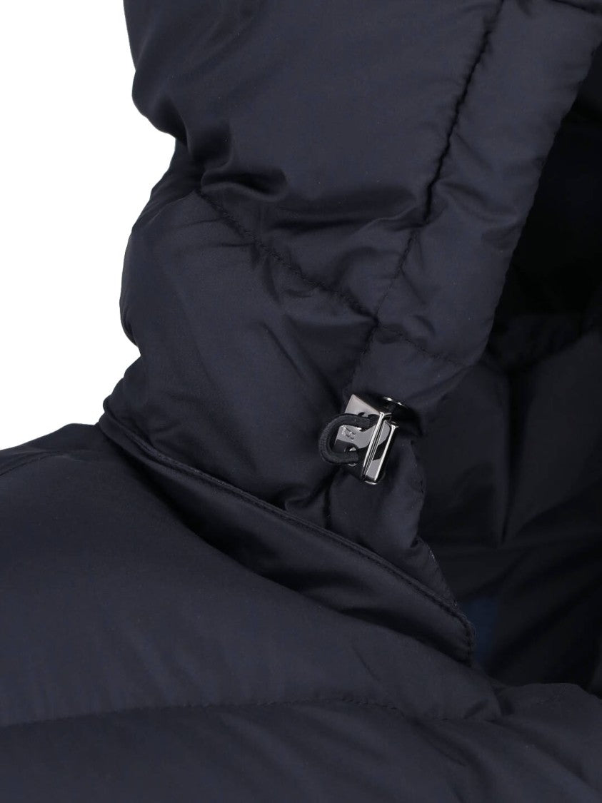 Herno Black Il Bomber Technical Down Jacket
