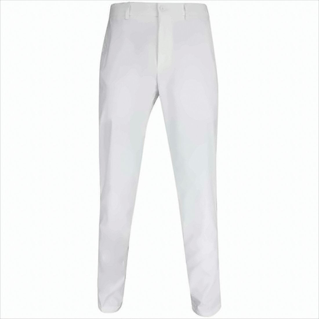 Hugo Boss Straight White Pants With Tailored Fit
