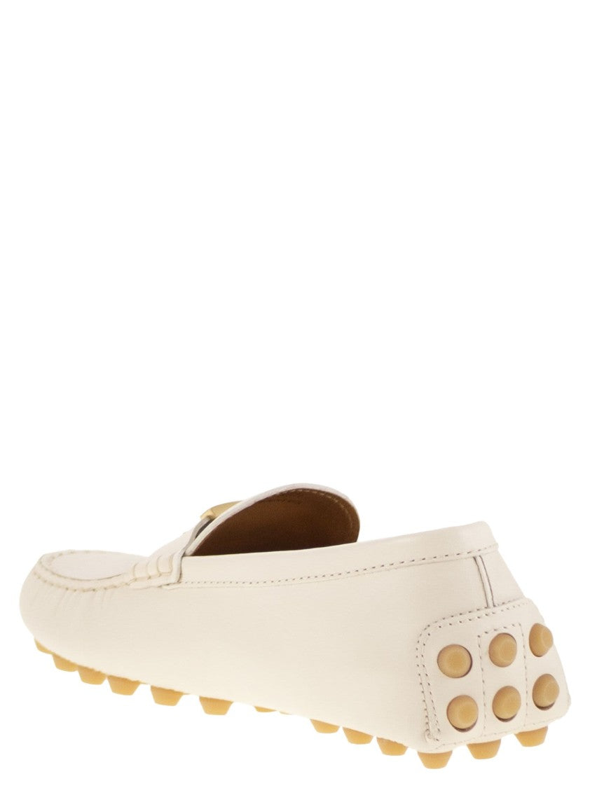 Tod's Bubble T Timeless Leather Flats