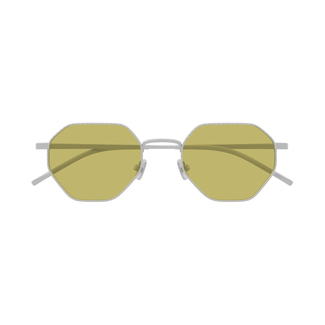 Bottega Veneta Bv1471s Geometric Octagonal Frame Sunglasses