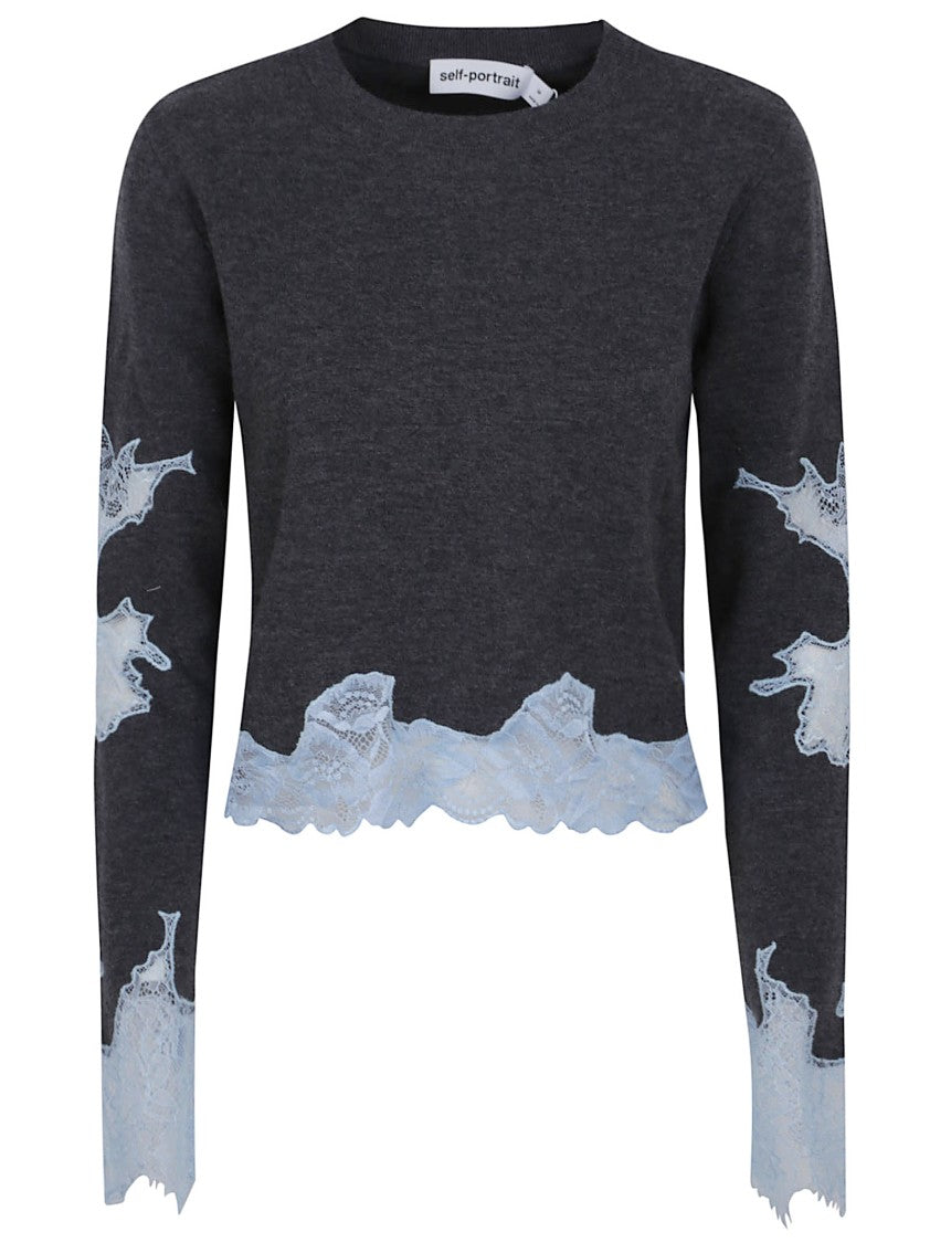 Self-Portrait Relaxed Fit Sweater