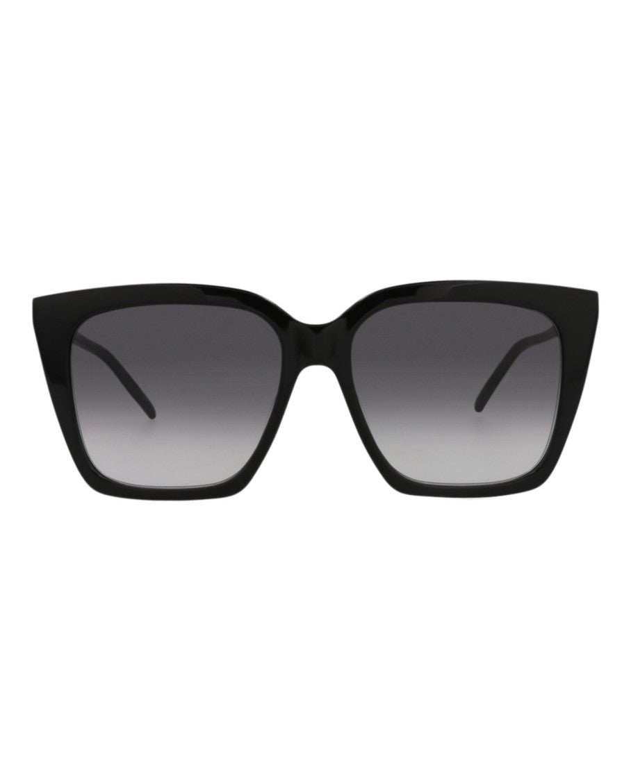 Saint Laurent Cat Eye-Frame Acetate Sunglasses With Gradient Lenses