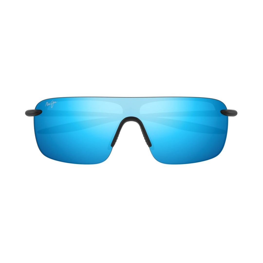 Maui Jim Palulu Rimless Sunglasses With Continuous Blue Lens