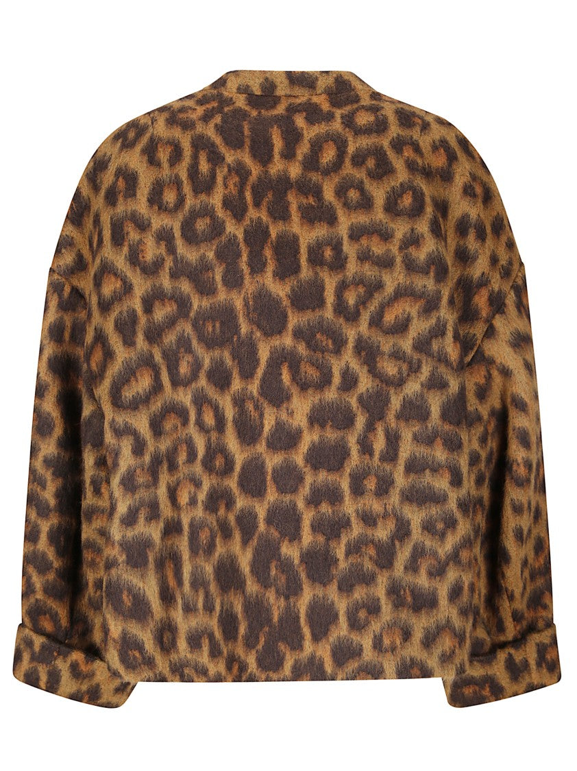 Alberto Biani Animal Print Jacket