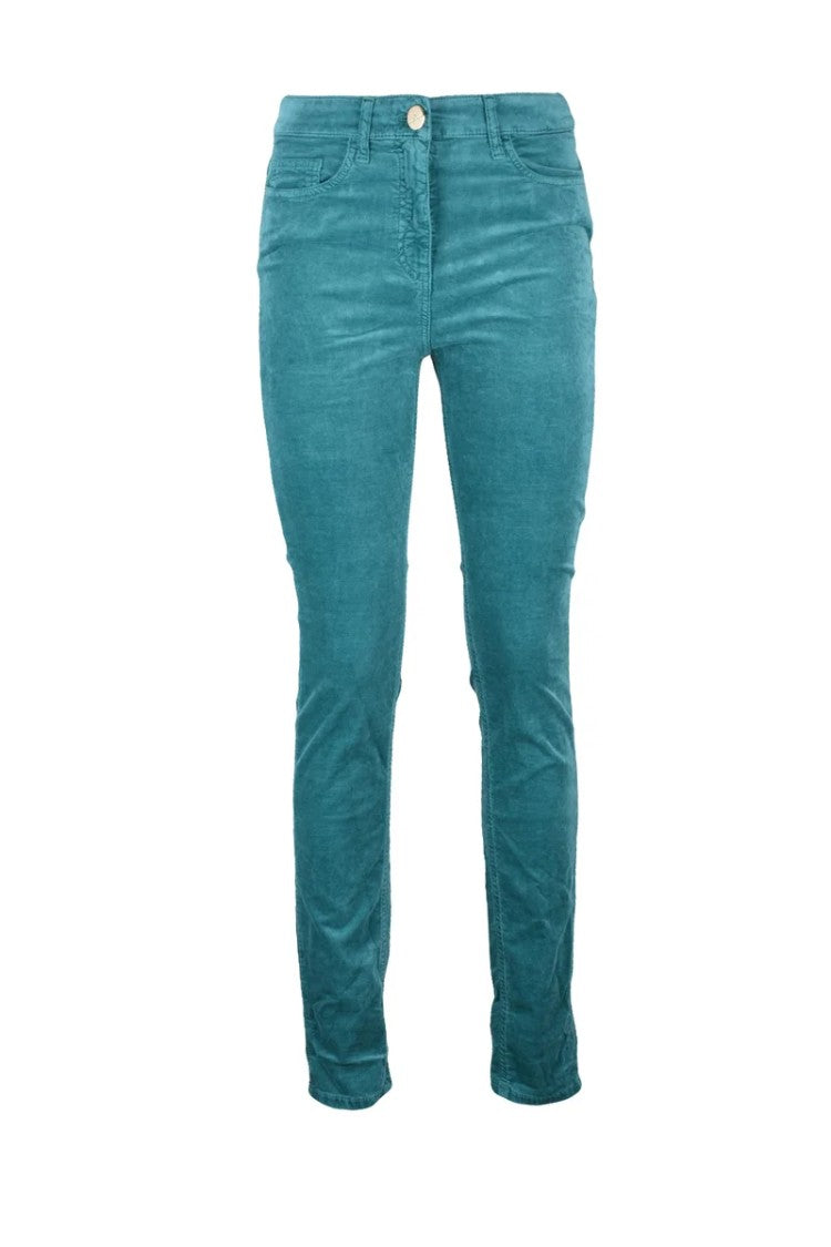 Elisabetta Franchi Stretch Denim Jeans - Blue