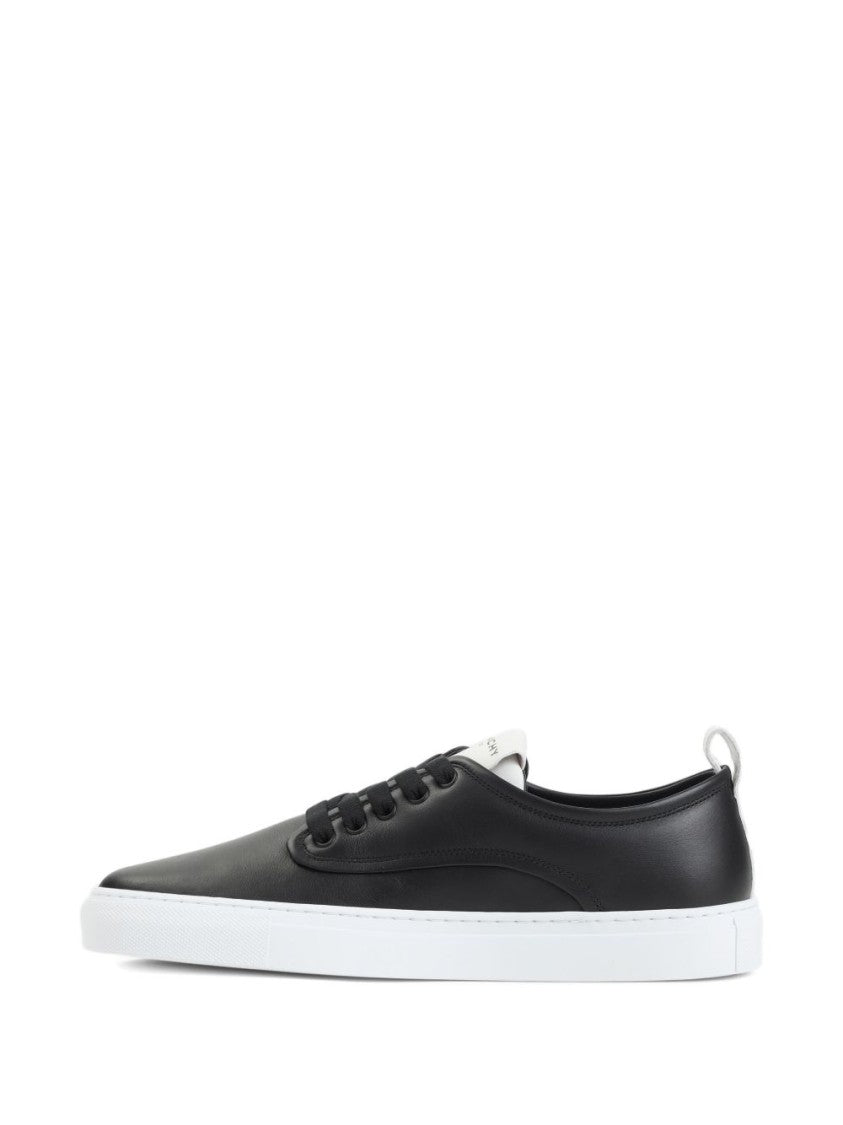 Givenchy Low-Profile Black Calf Leather Sneakers
