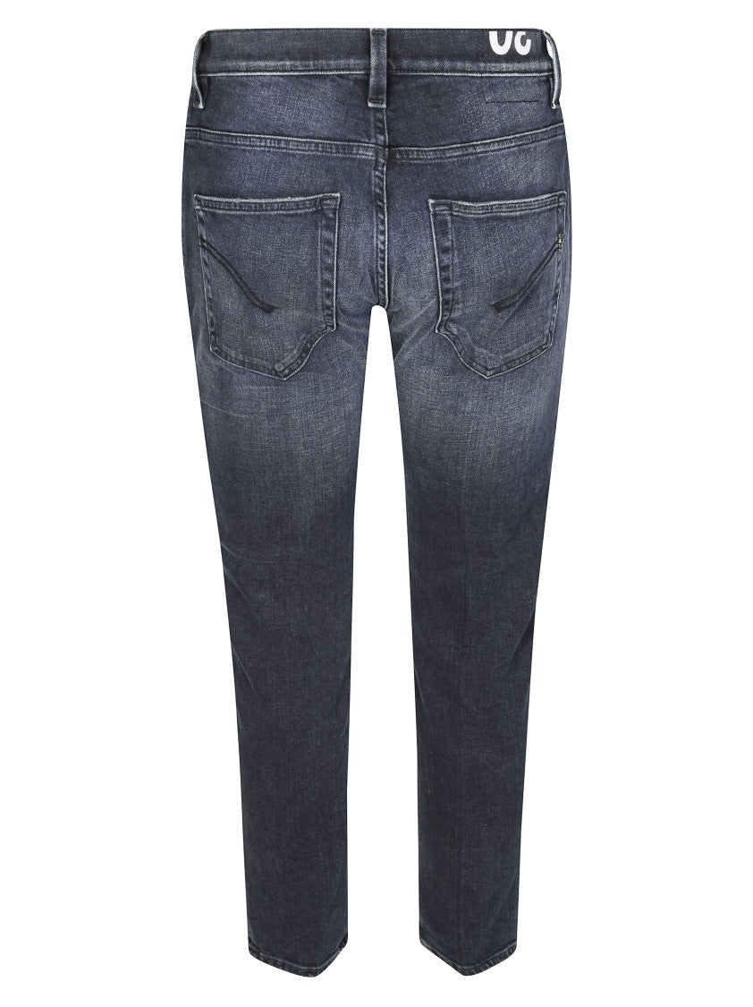 Dondup Tailored Brighton Pants With Minimalist Design And Subtle Pleats