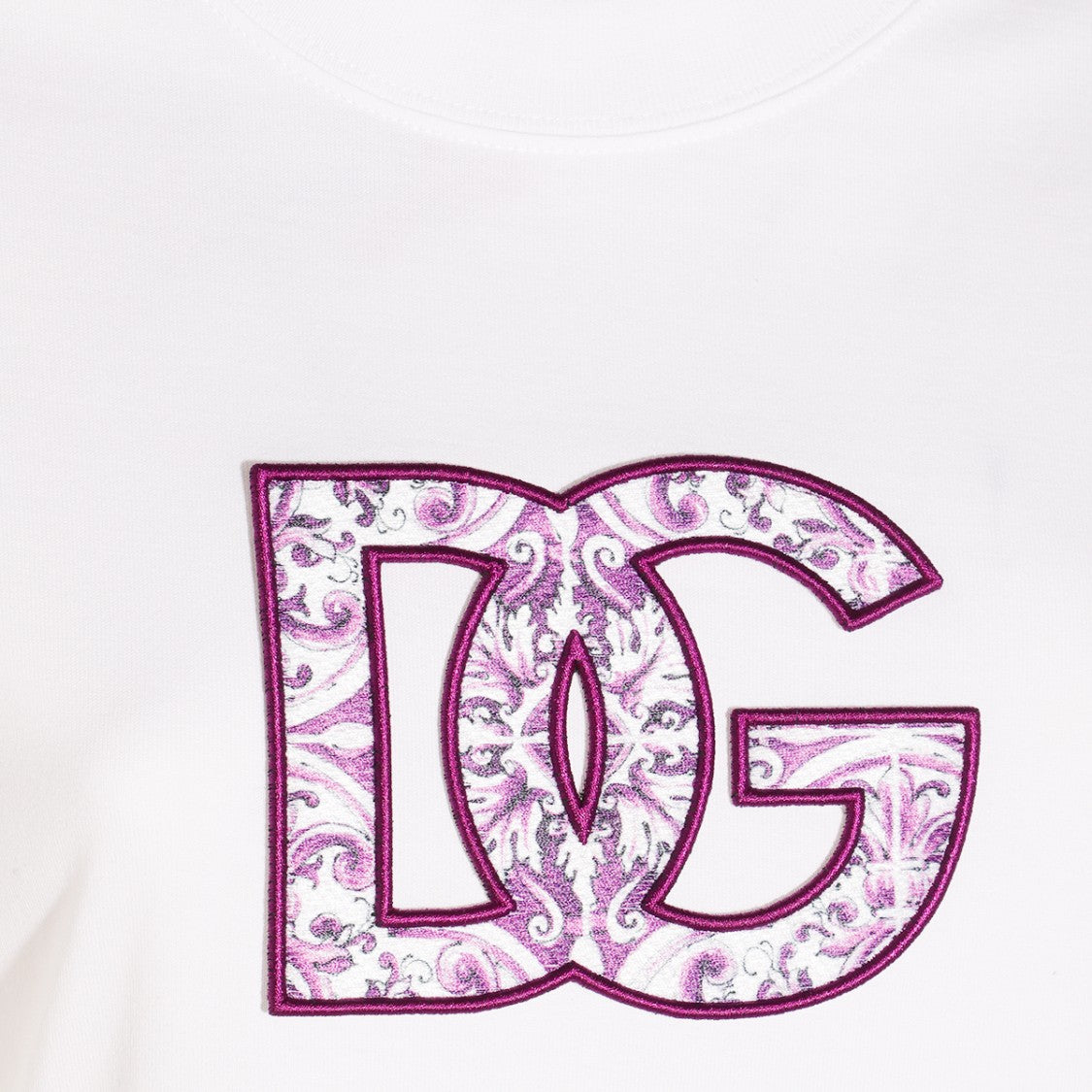 Dolce & Gabbana White Cotton T-Shirt