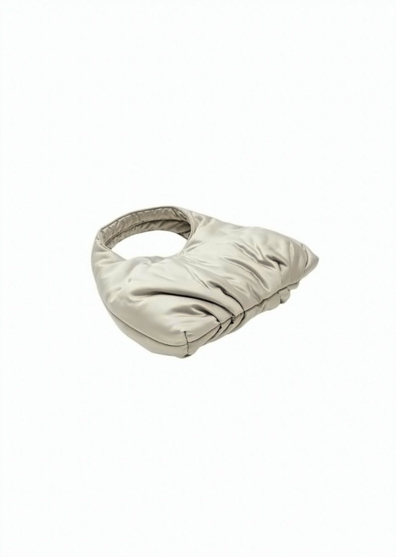 Amomento Seamless Ruched Tote Bag With Circular Handle