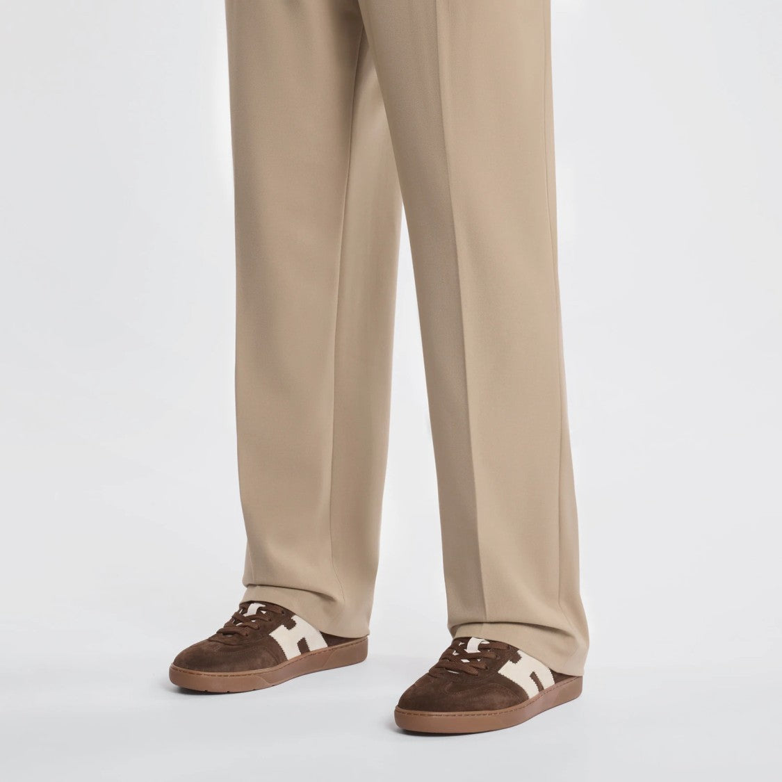 Hogan Cool H Sneakers With Refined Calfskin