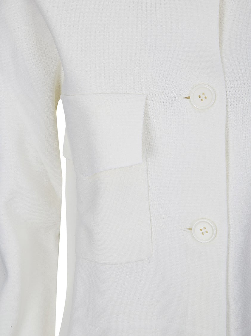 P.A.R.O.S.H. Cropped Lightweight Viscose Jacket