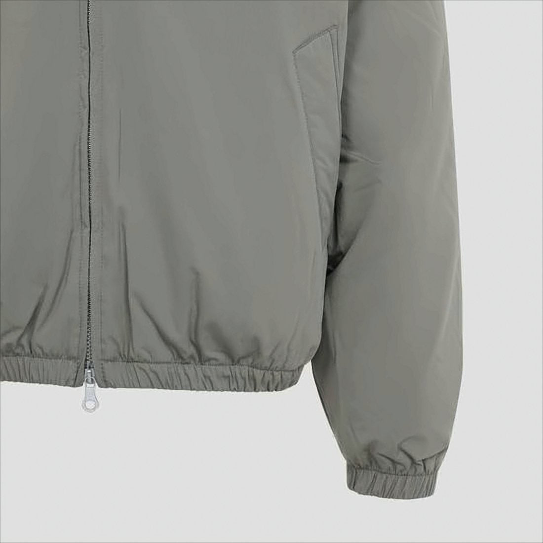Our Legacy Minimalist Grey Jacket With Front Zipper