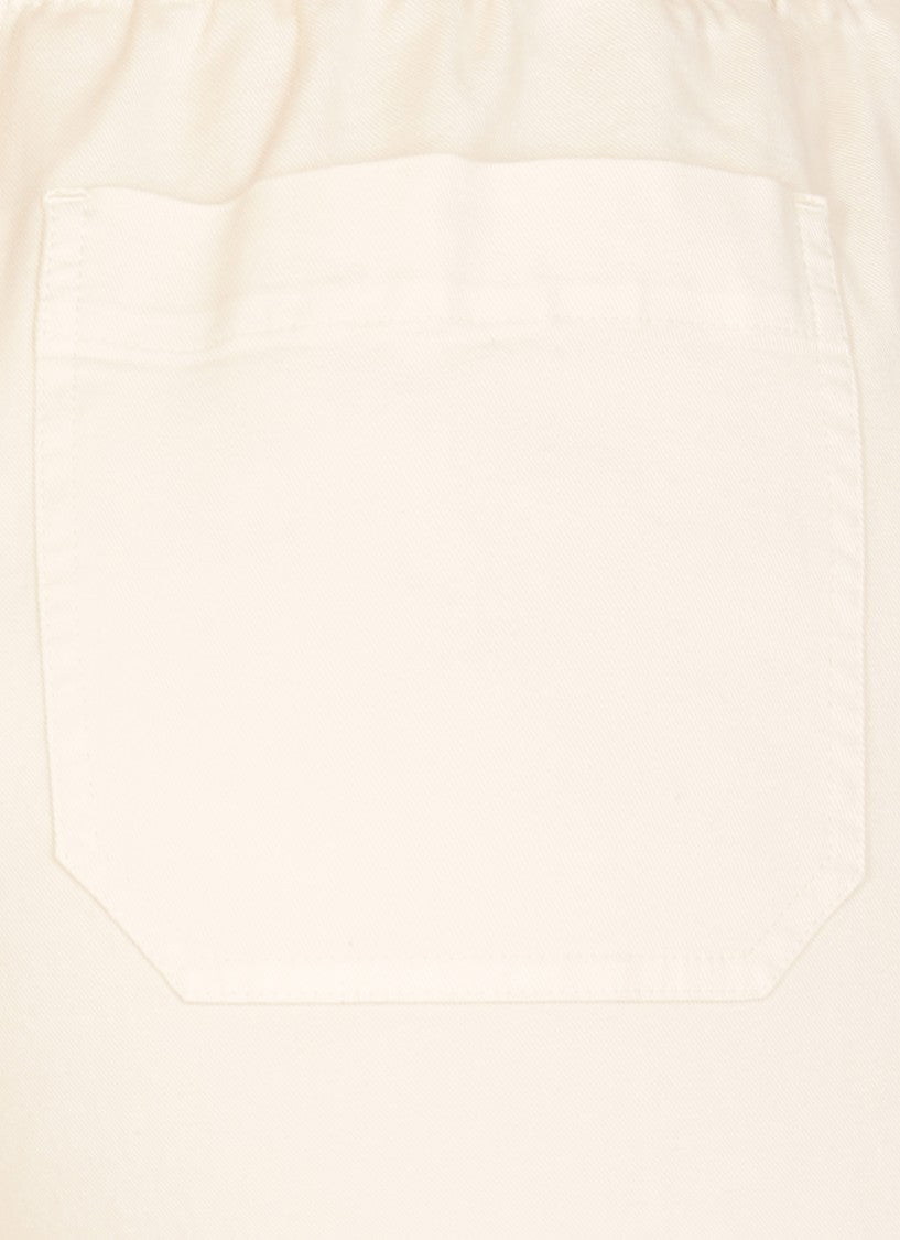 Antonelli Ivory Cotton Pants