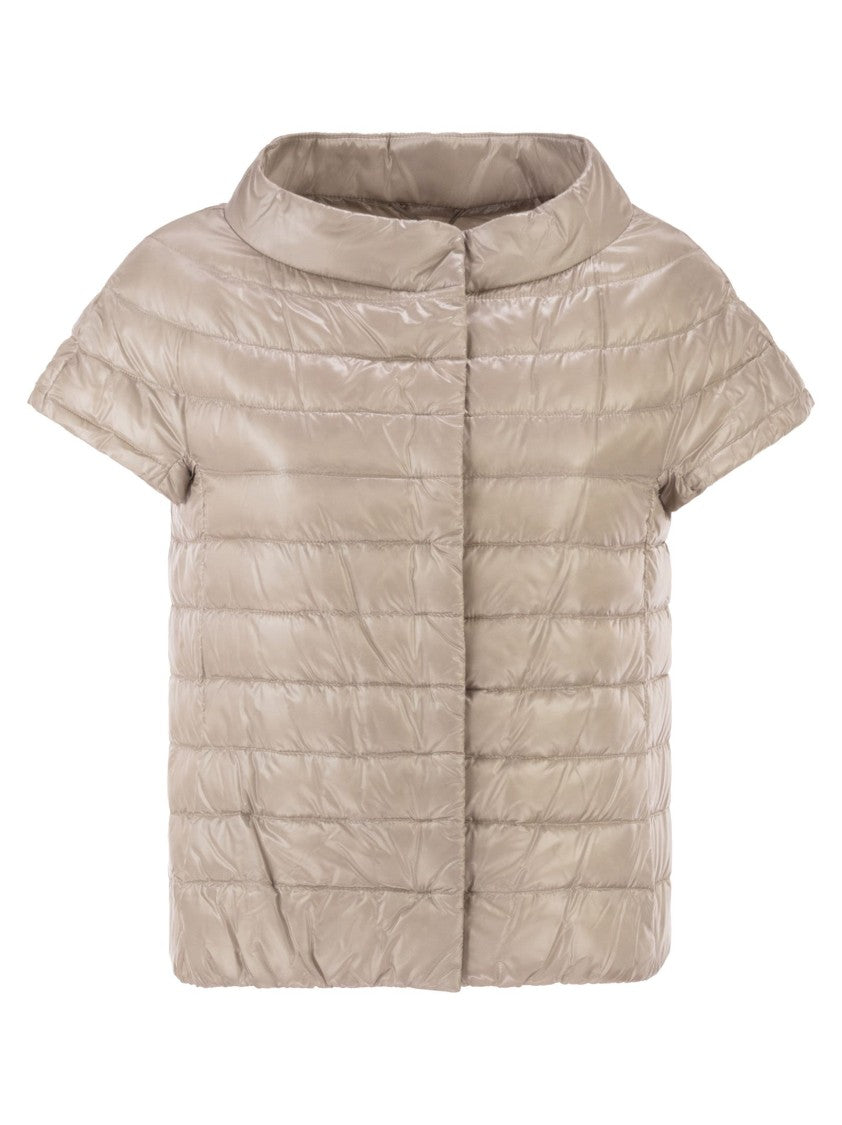 Herno Emilia - Down Jacket With Short Sleeves