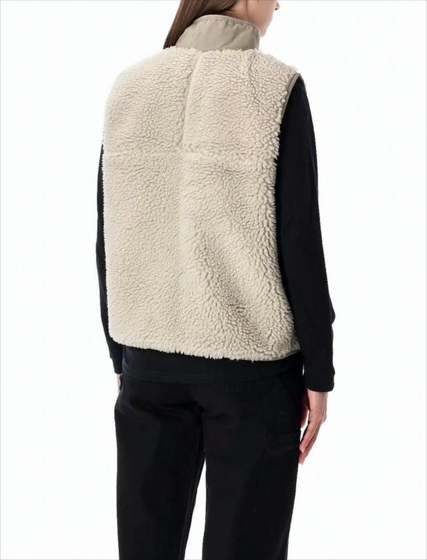 Patagonia Boxy Fleece Vest With High Collar