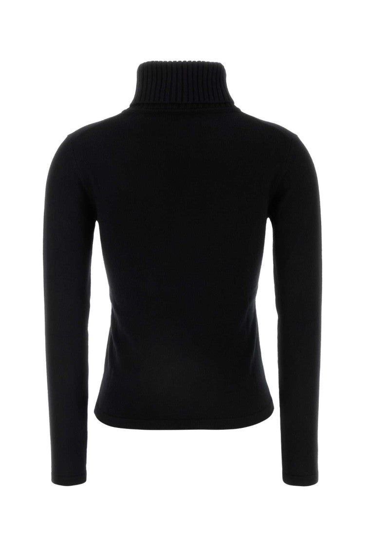 Dolce & Gabbana Black Cashmere Sweater