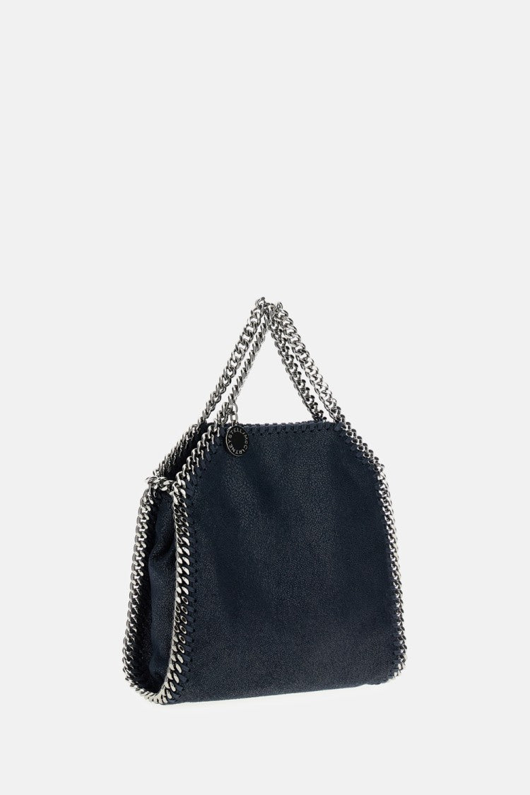 Stella Mccartney Falabella Tiny Shoulder Bag With Dual Handles And Chain Strap