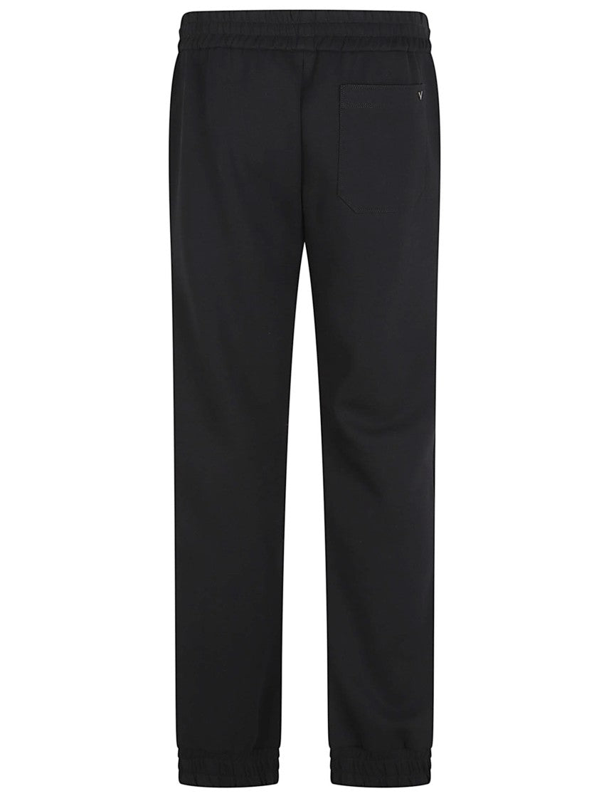 Valentino Garavani Jersey Jogging Trousers With Metallic Detail