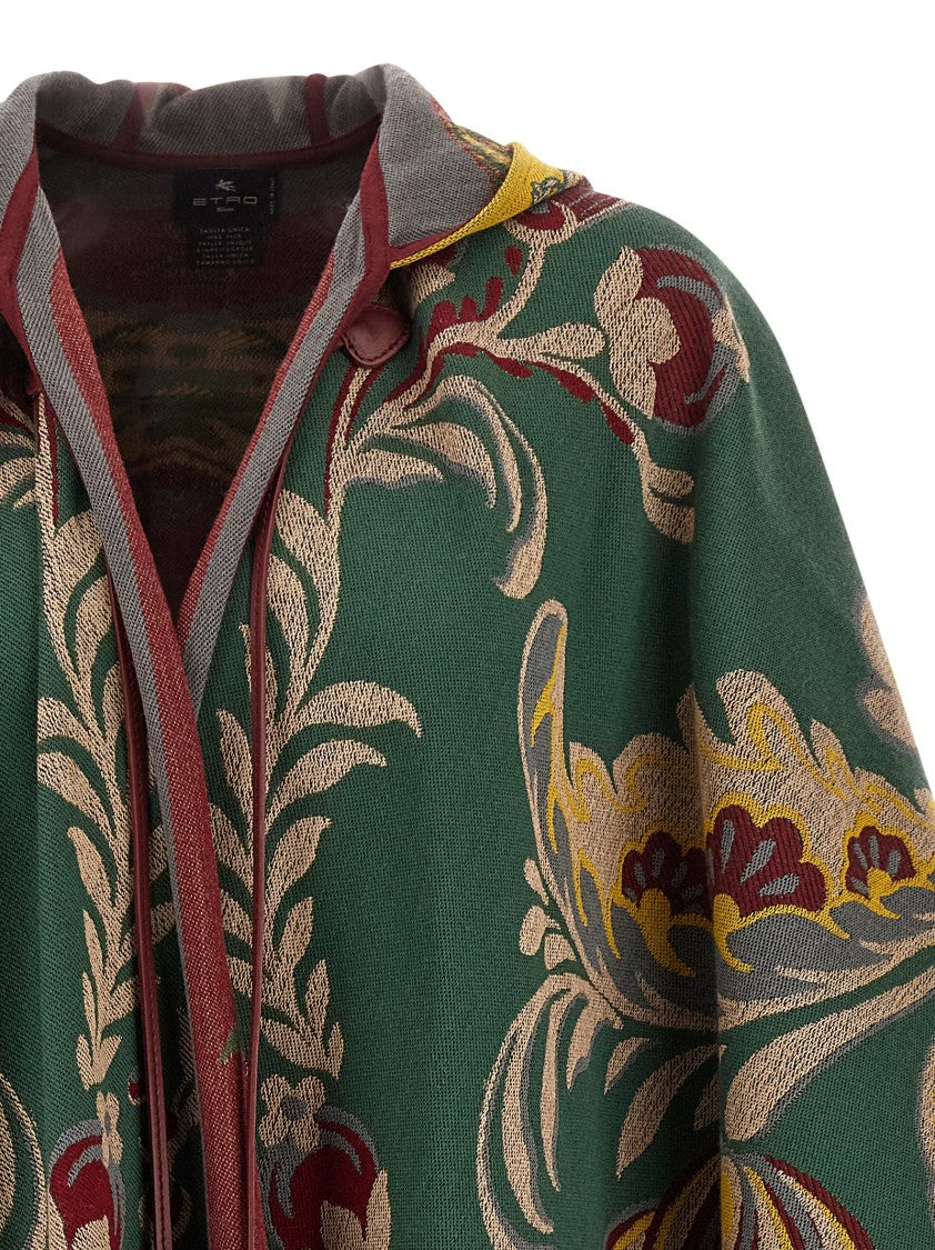 Etro Floral Paisley Cape