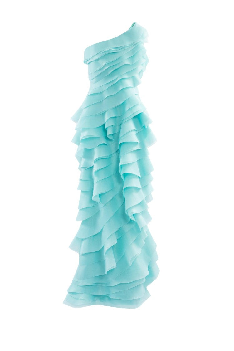 Saiid Kobeisy Layered Organza Dress