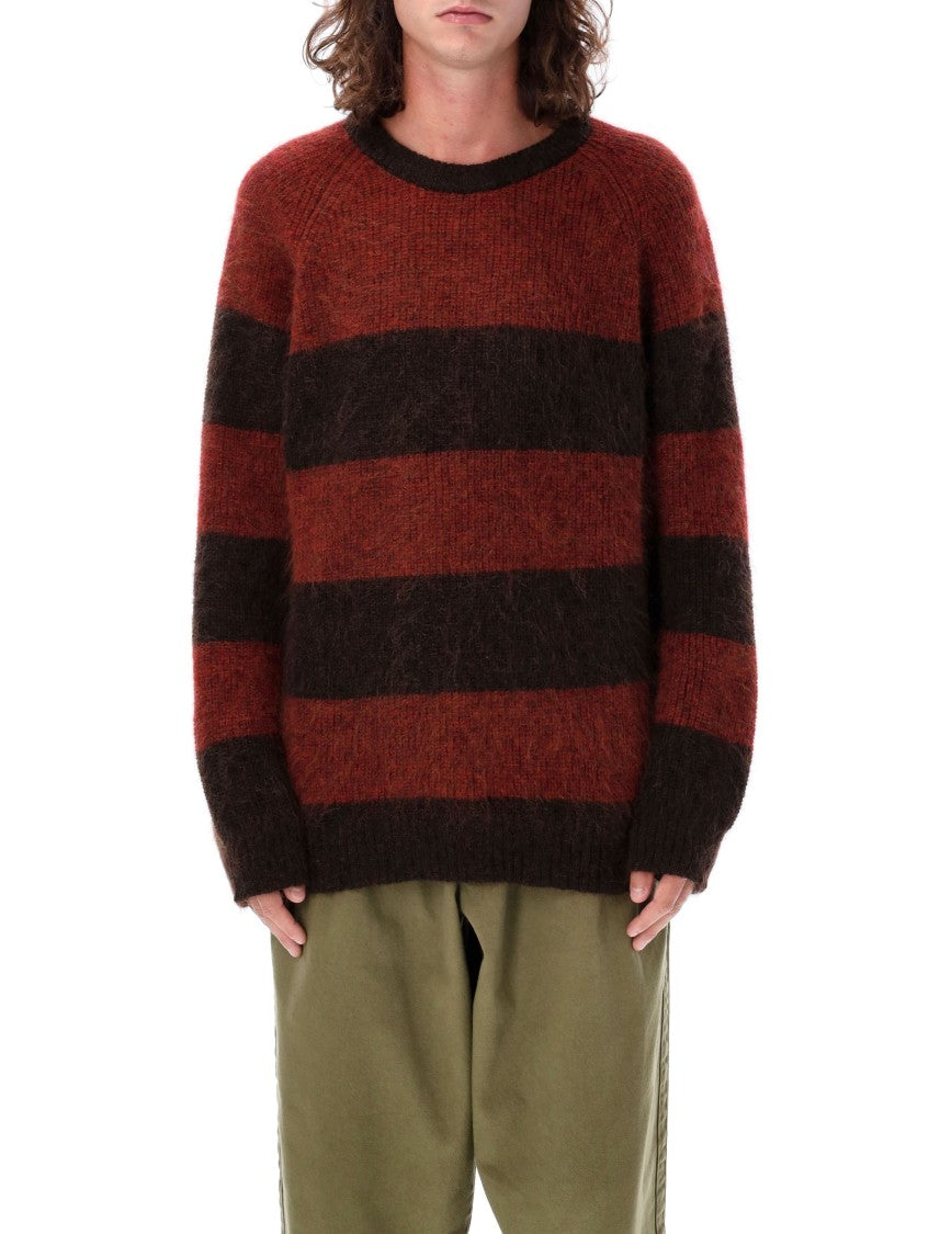 Ymc Stripes Mohair Sweater