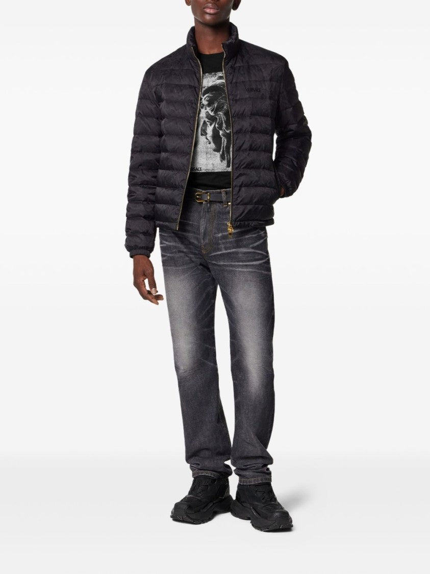 Versace Black Graphic Print T-Shirt