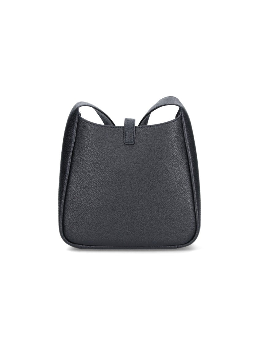 Tory Burch Black Miller Swing Leather Shoulder Bag