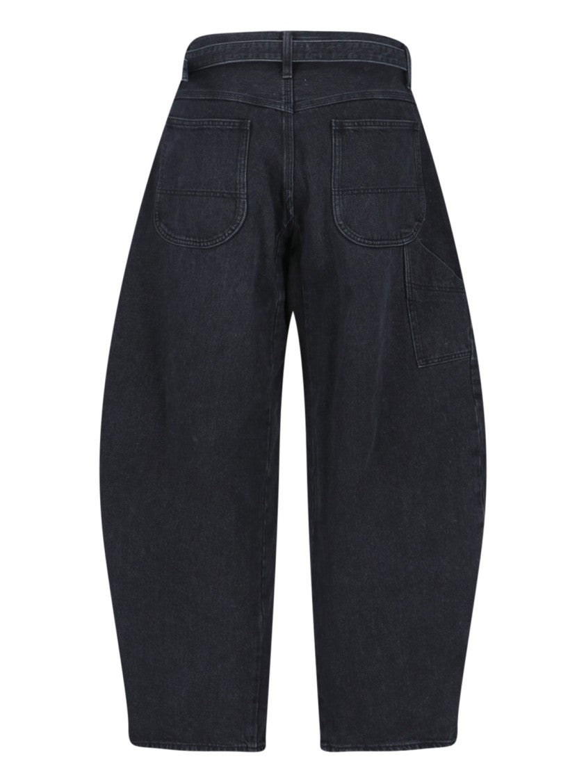 Sacai Barrel Jeans – Black
