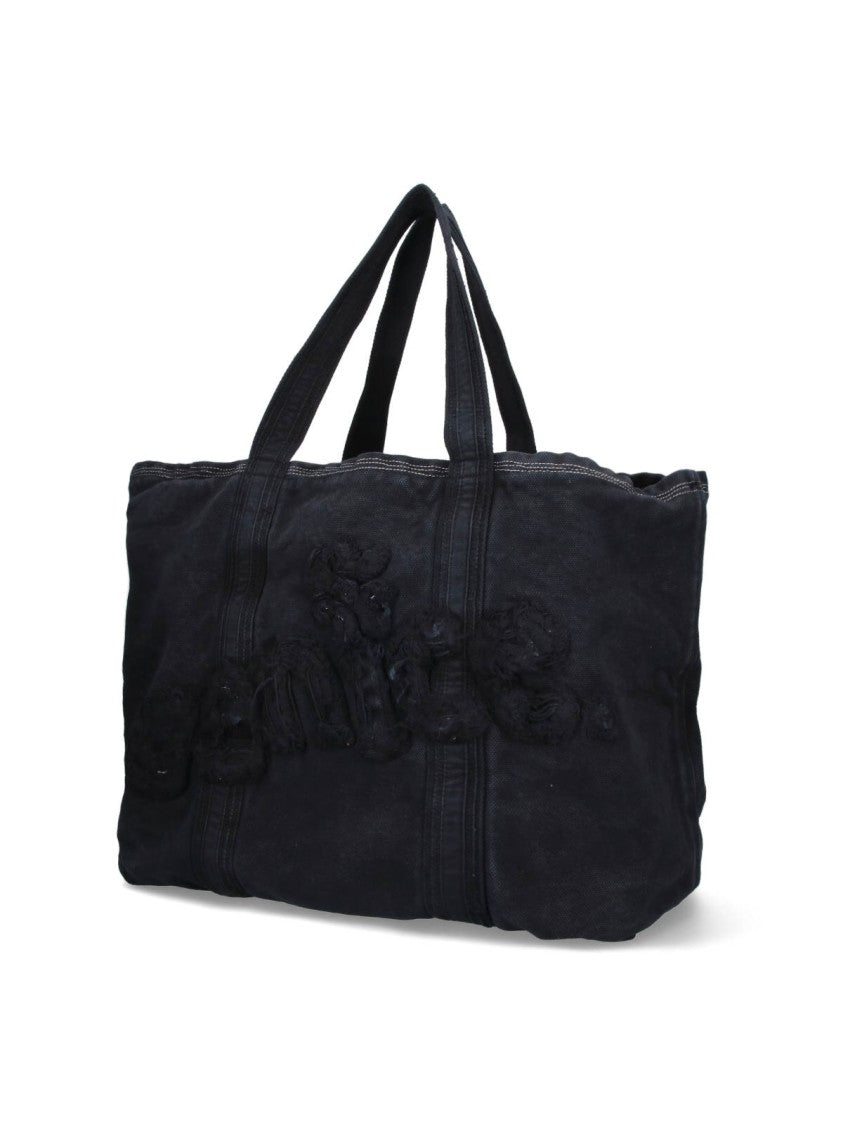 Erl Oversized Black Tote Bag