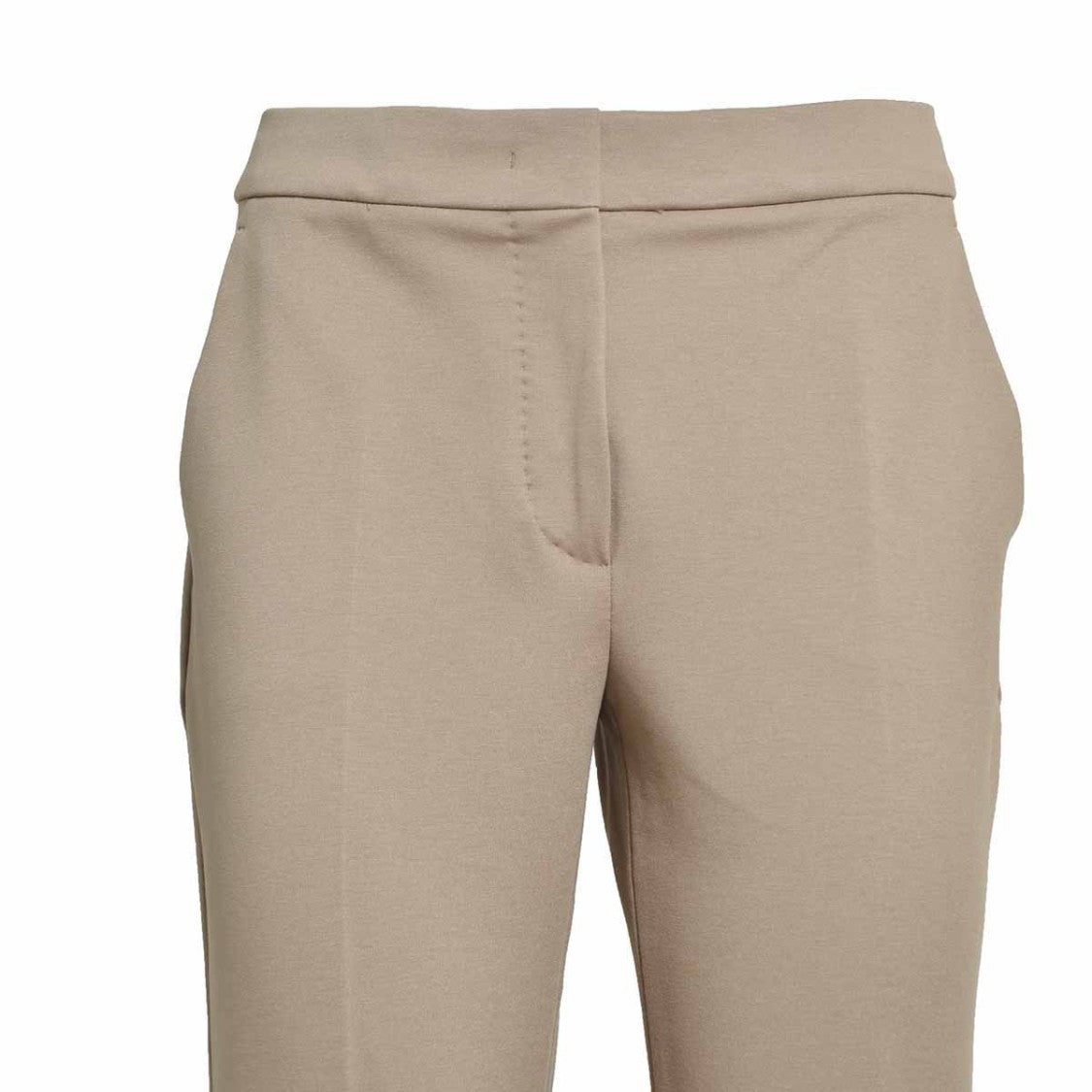 Max Mara Pegno Pants In Camel Viscose Blend