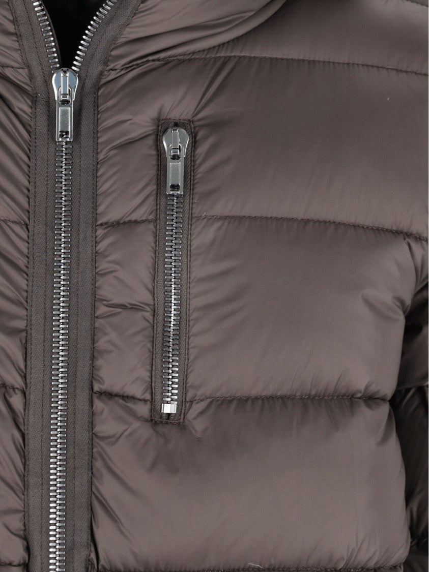 Rick Owens Gimp Puffer Jacket – Brown