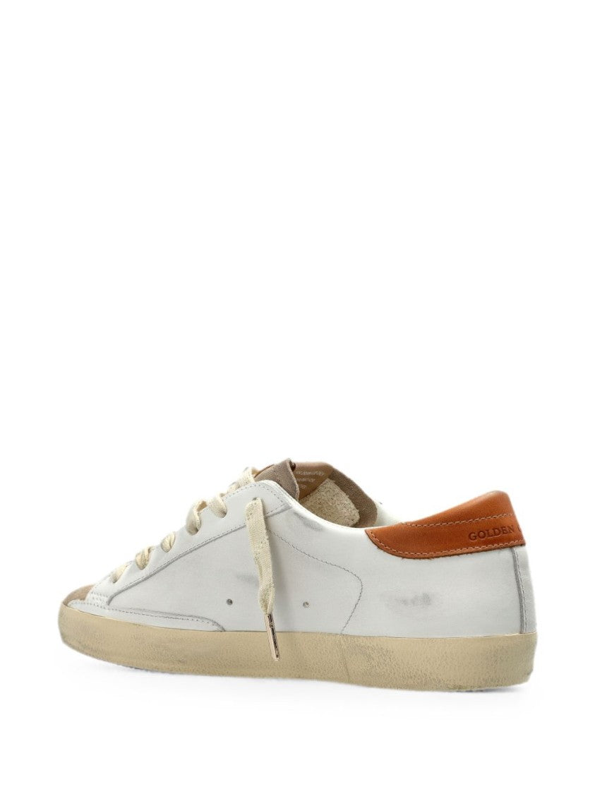 Golden Goose Superstar Glitter Star Leather Sneakers