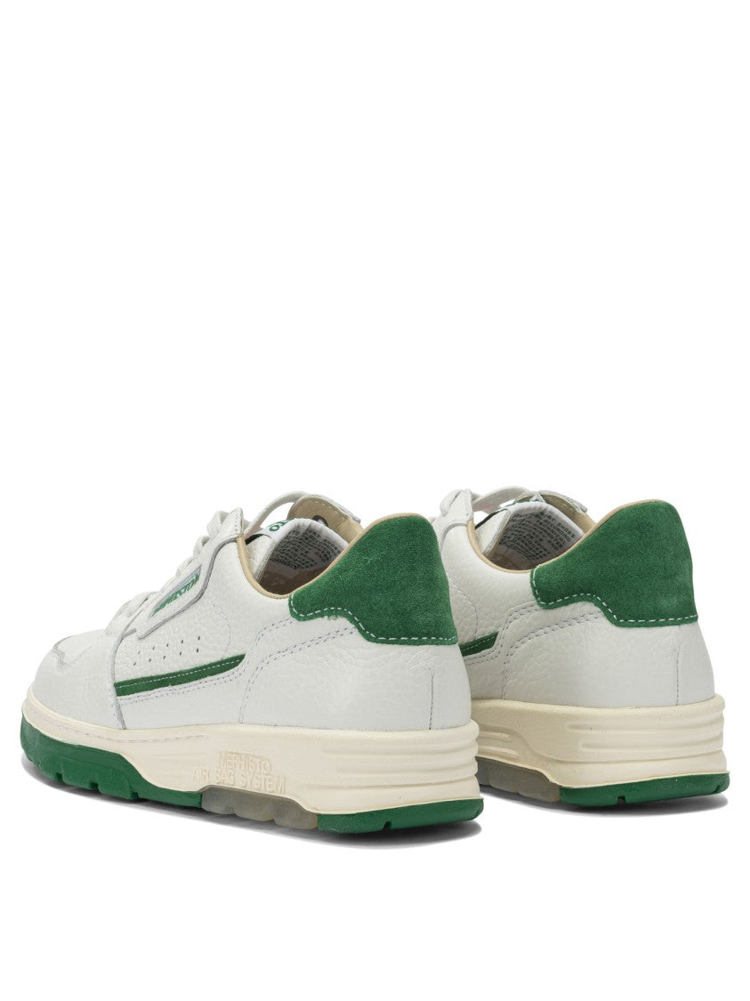 Mephisto White Leather Sneakers