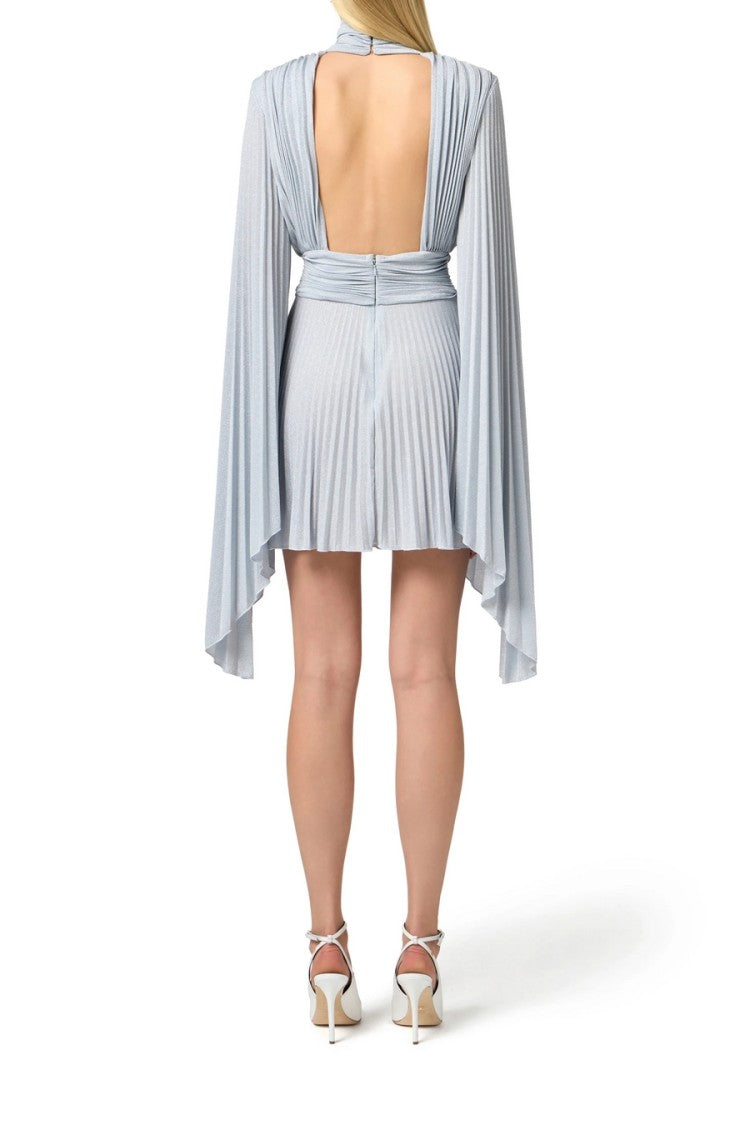 Elisabetta Franchi Soft Pleated Evening Dress