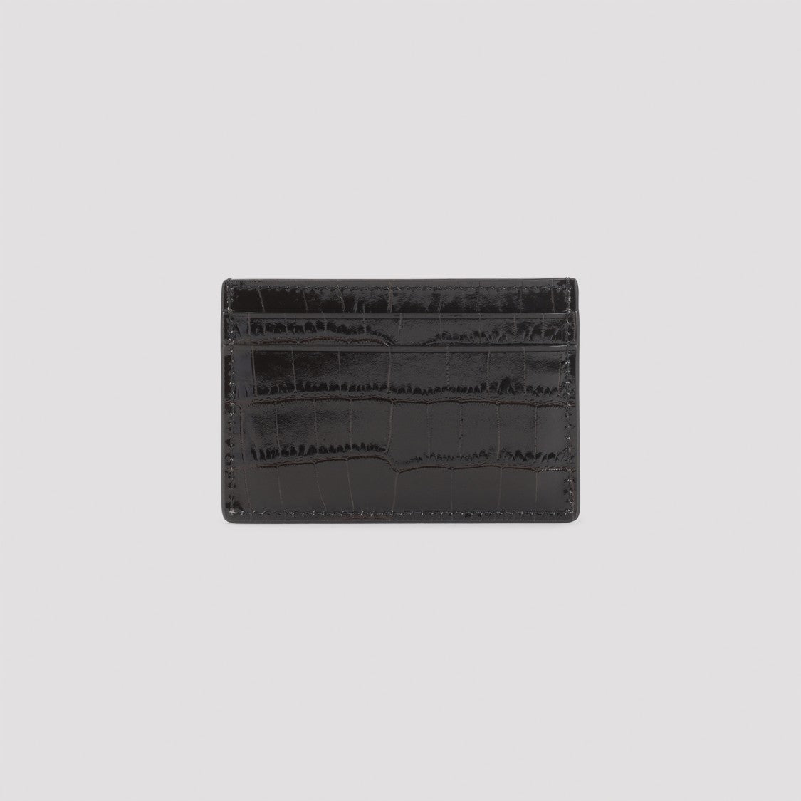 Tom Ford Compact Crocodile-Embossed Calf Leather Wallet