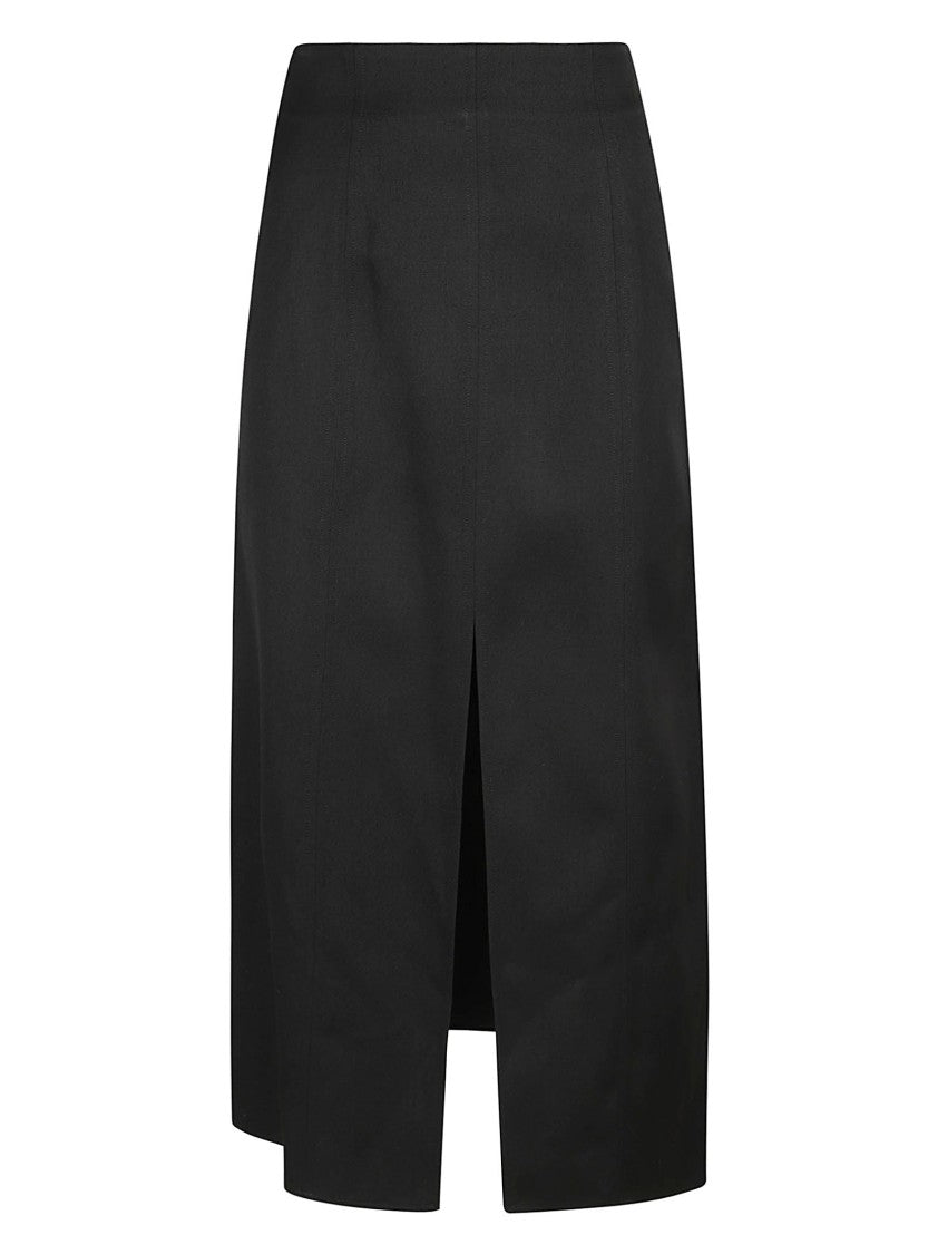 Golden Goose Straight Silhouette Black Skirt
