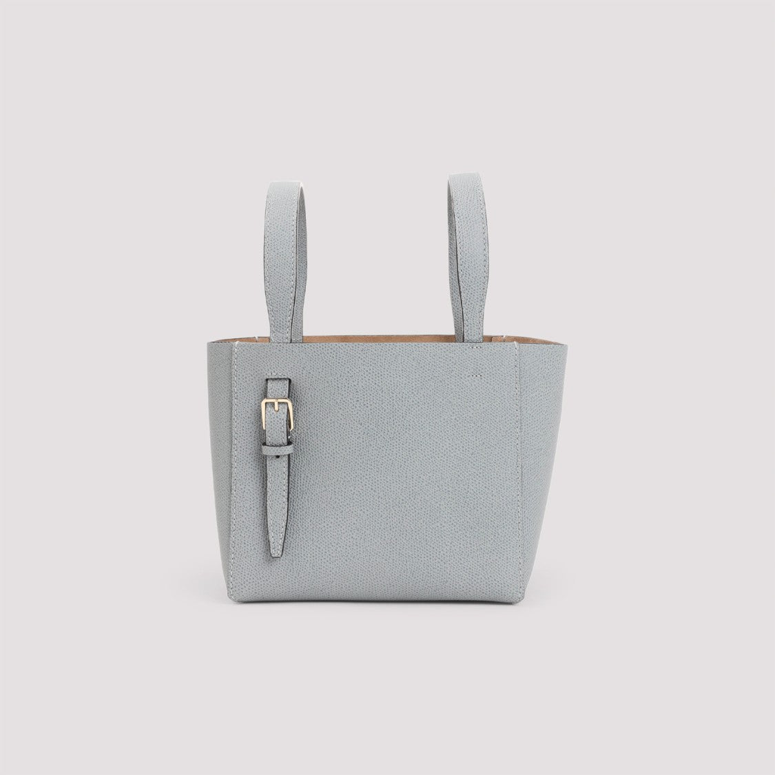 Valextra Niagara Mini Bucket Bag In Calf Leather