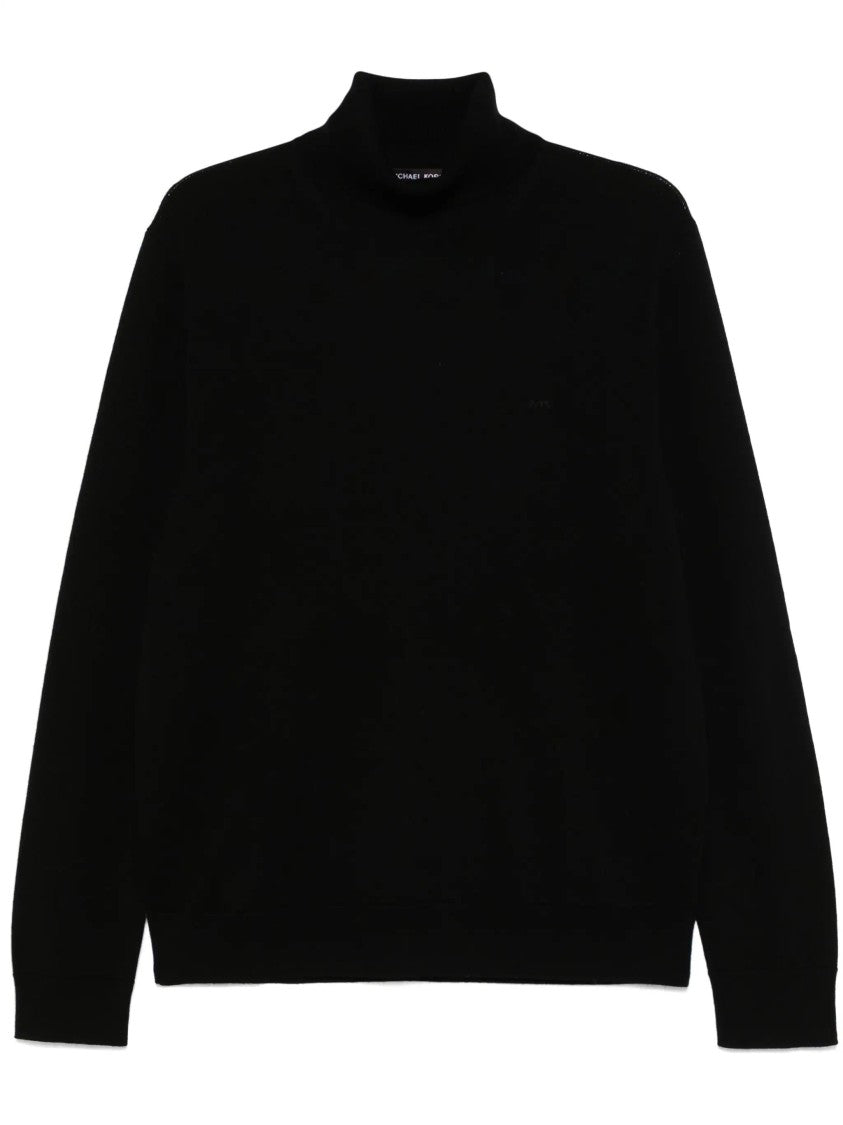 Michael Kors Relaxed Fit Long Sleeve Merino Wool T-Shirt