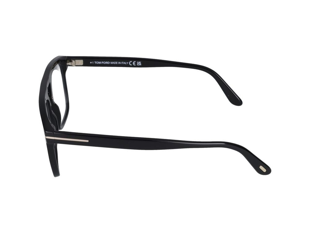 Tom Ford Black Square-Frame Eyeglasses