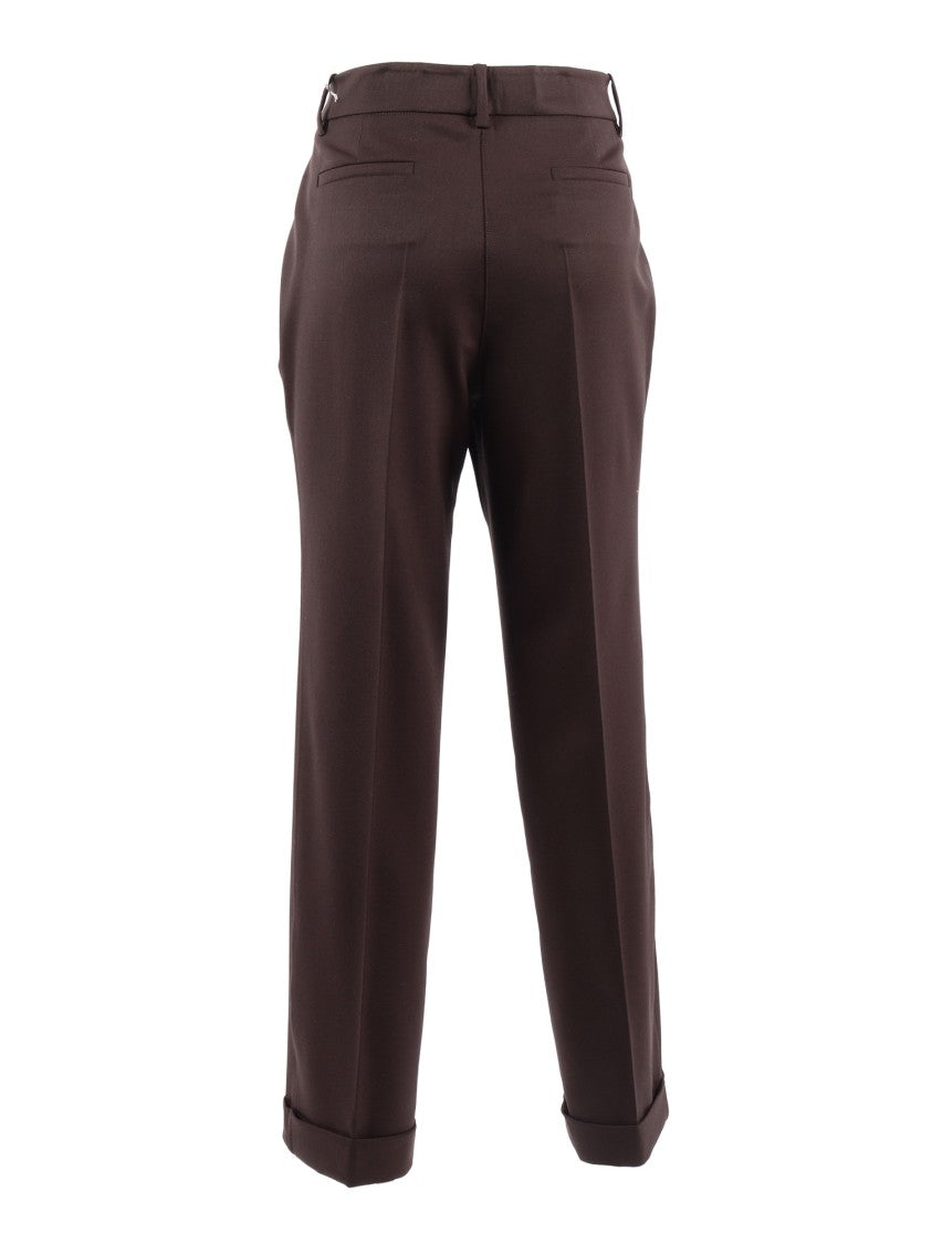 P.A.R.O.S.H. Slim Fit Tailored Pants With Design